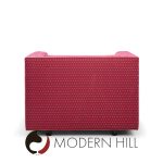 Roger Sprunger for Dunbar Mid Century Channel Cube Lounge Chairs - Pair