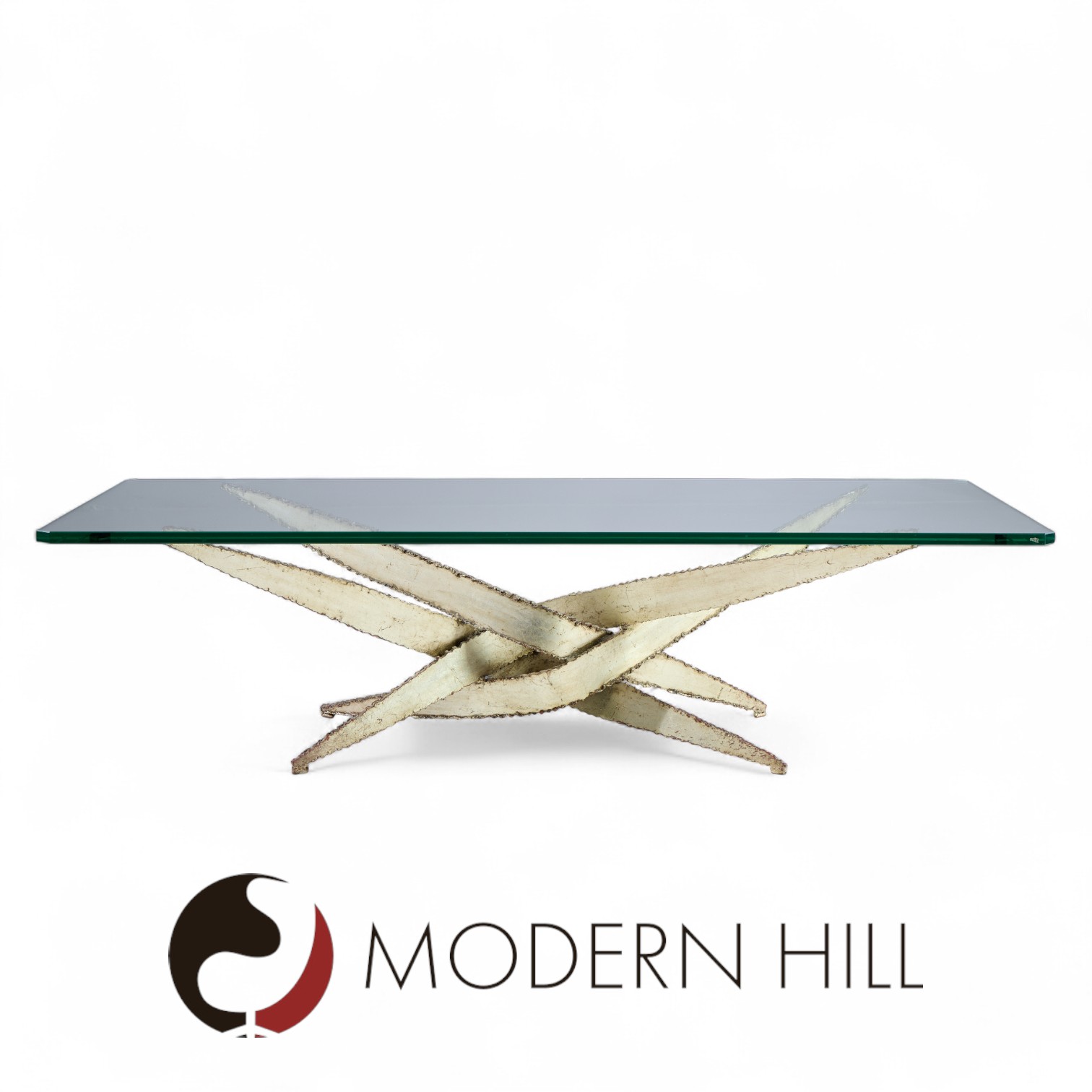 Silas Seandel Brutalist Mid Century Coffee Table