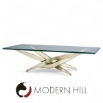 Silas Seandel Brutalist Mid Century Coffee Table