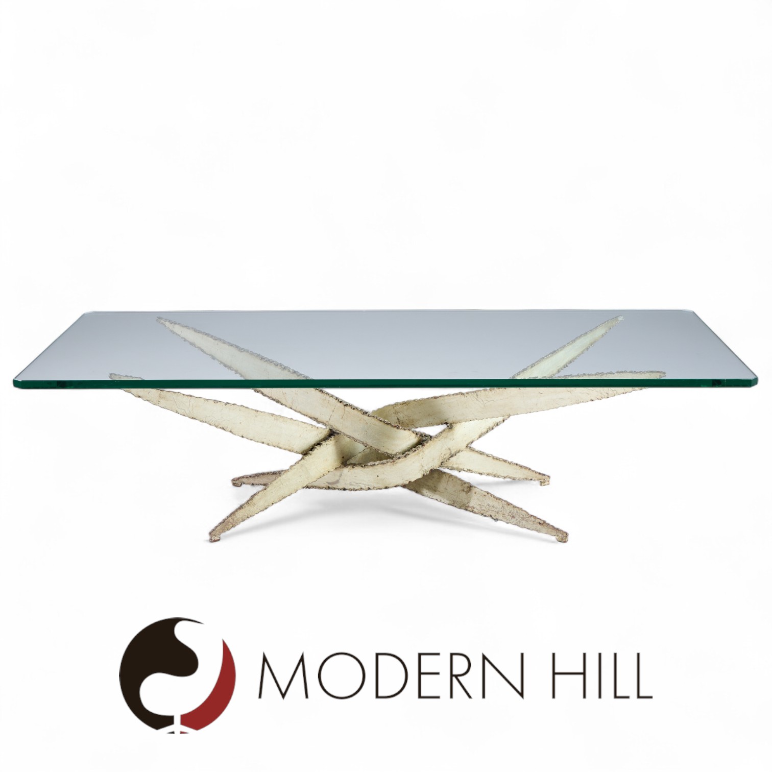 Silas Seandel Brutalist Mid Century Coffee Table