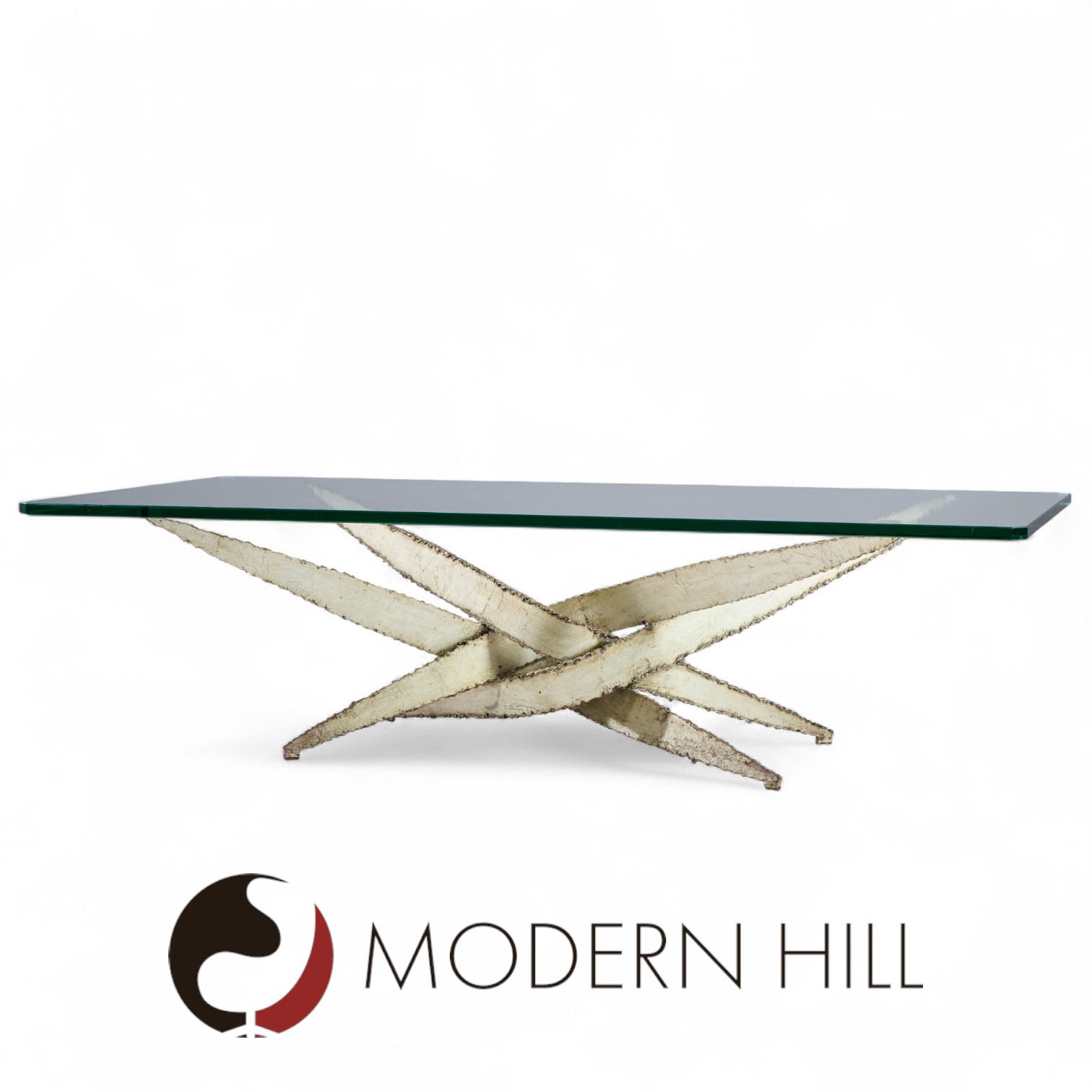 Silas Seandel Brutalist Mid Century Coffee Table