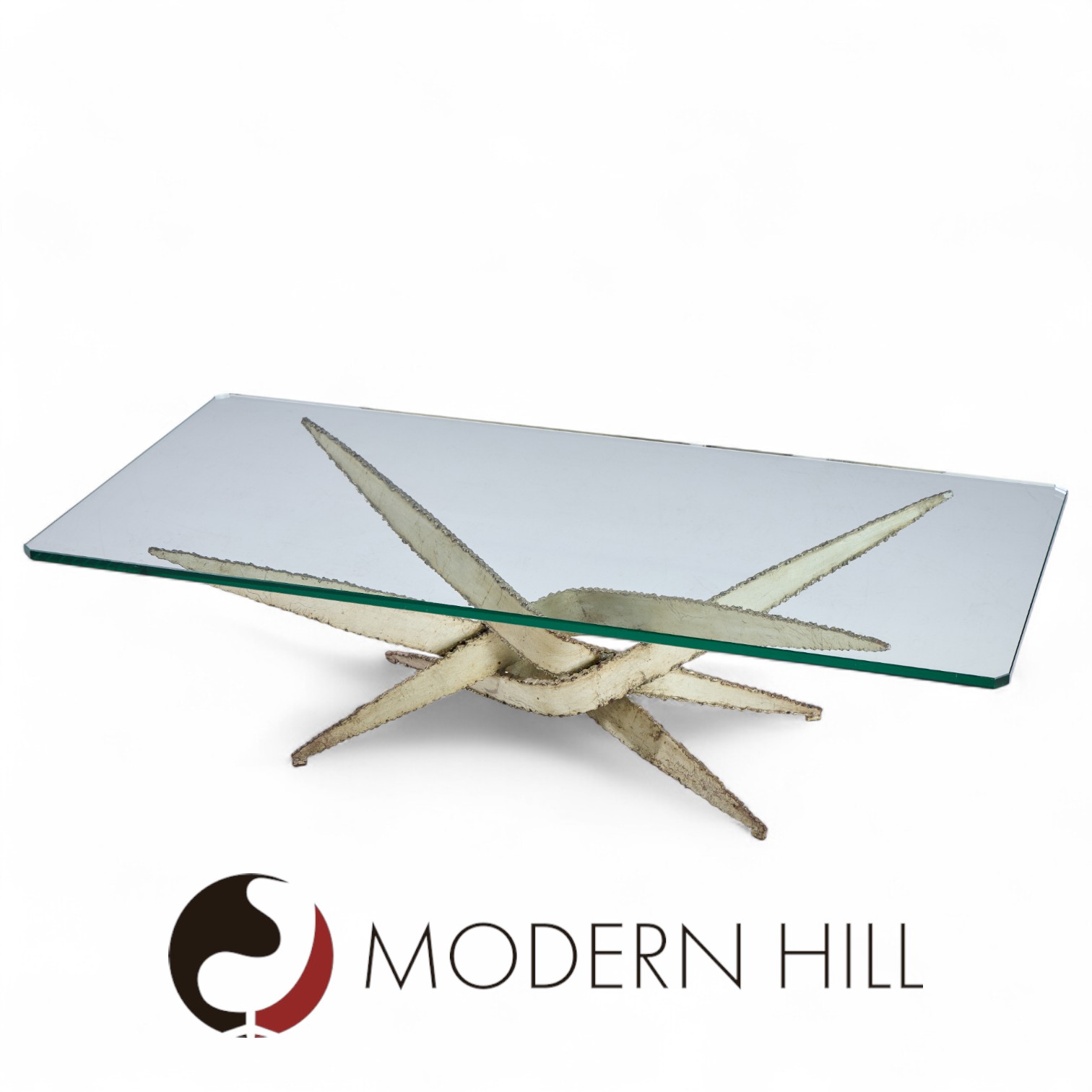 Silas Seandel Brutalist Mid Century Coffee Table