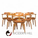 Walter Gropius W199 Bauhaus for Thonet Mid Century Bentwood Chairs - Set of 6 | Mid Century Modern Furniture - Mid Century Furniture Chicago Walter Gropius W199 Bauhaus for Thonet Mid Century Bentwood Chairs - Set of 6