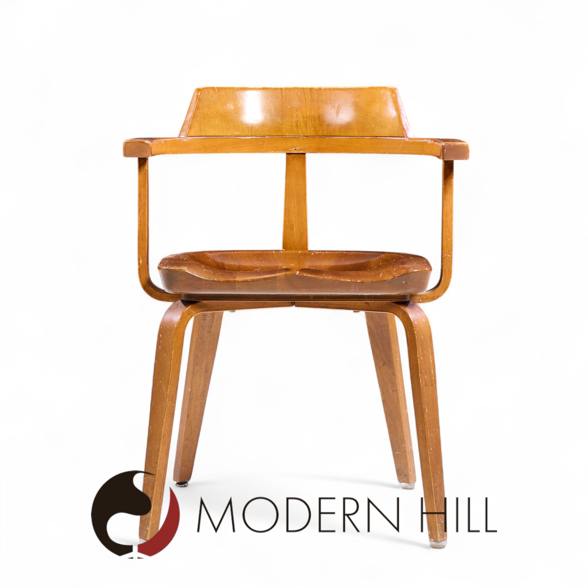 Walter Gropius W199 Bauhaus for Thonet Mid Century Bentwood Chairs - Set of 6