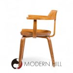 Walter Gropius W199 Bauhaus for Thonet Mid Century Bentwood Chairs - Set of 6 | Mid Century Modern Furniture - Mid Century Furniture Chicago Walter Gropius W199 Bauhaus for Thonet Mid Century Bentwood Chairs - Set of 6