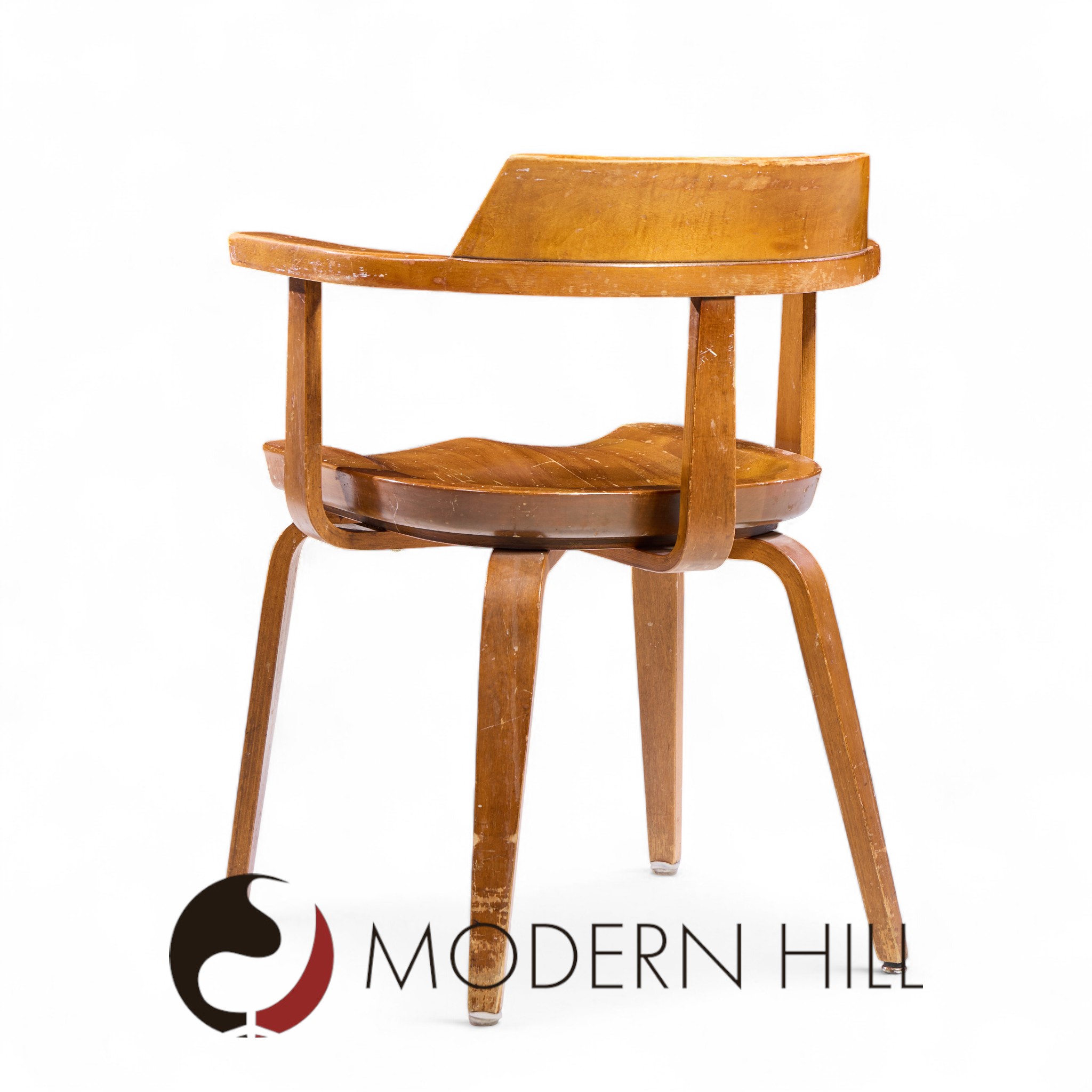 Walter Gropius W199 Bauhaus for Thonet Mid Century Bentwood Chairs - Set of 6