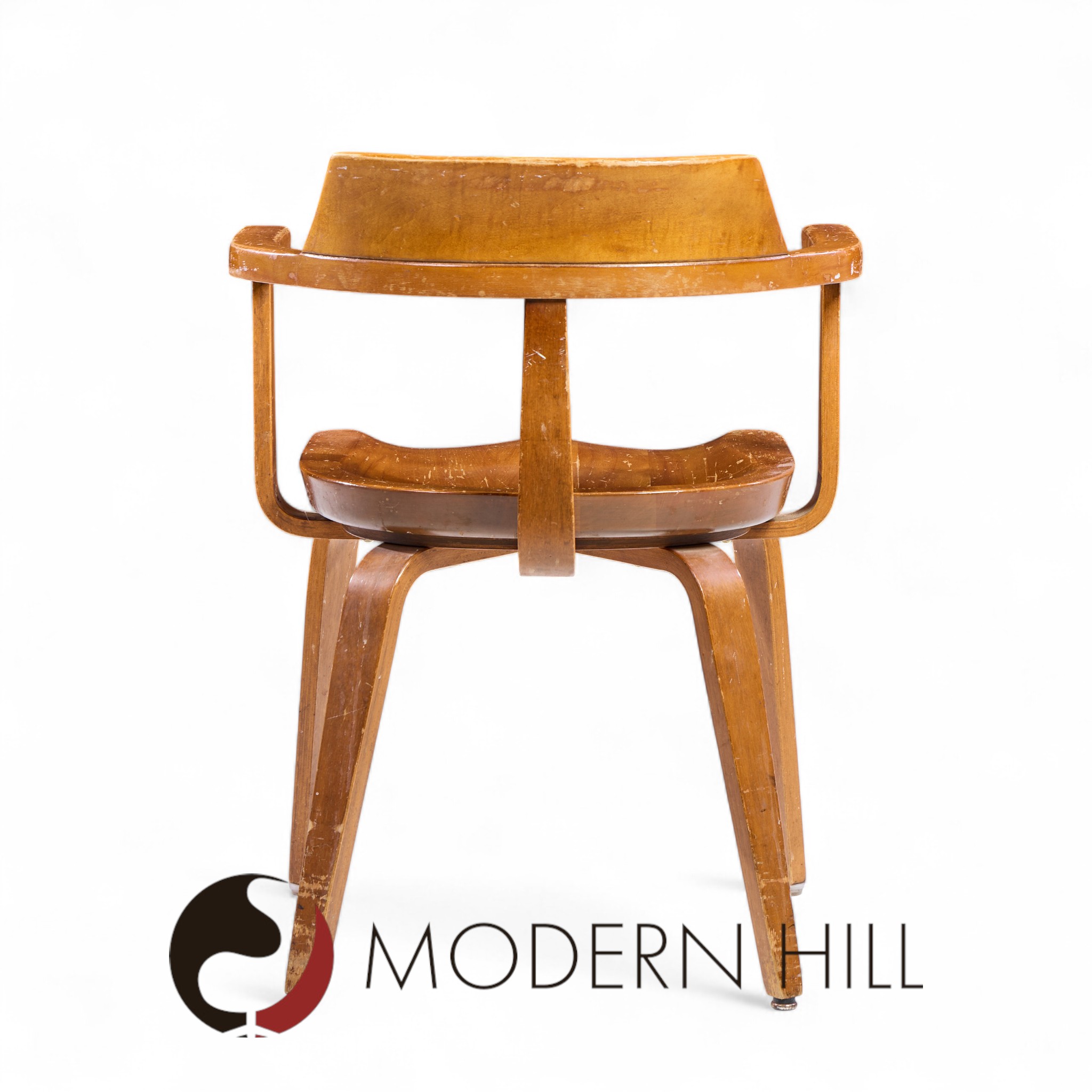 Walter Gropius W199 Bauhaus for Thonet Mid Century Bentwood Chairs - Set of 6