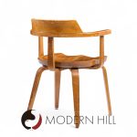 Walter Gropius W199 Bauhaus for Thonet Mid Century Bentwood Chairs - Set of 6 | Mid Century Modern Furniture - Mid Century Furniture Chicago Walter Gropius W199 Bauhaus for Thonet Mid Century Bentwood Chairs - Set of 6