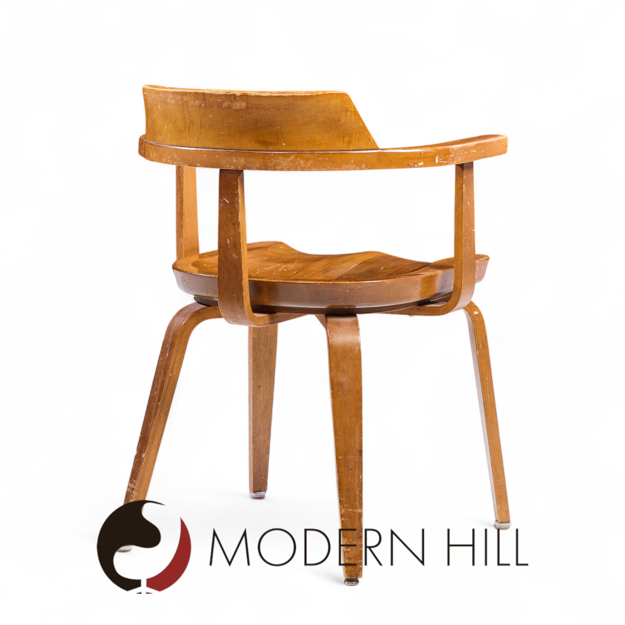 Walter Gropius W199 Bauhaus for Thonet Mid Century Bentwood Chairs - Set of 6