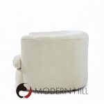 Weiman Mid Century Channeled Crescent Sofa - Pair | Mid Century Modern Furniture - Mid Century Furniture Chicago Weiman Mid Century Channeled Crescent Sofa - Pair