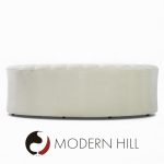 Weiman Mid Century Channeled Crescent Sofa | Mid Century Modern Furniture - Mid Century Furniture Chicago Weiman Mid Century Channeled Crescent Sofa