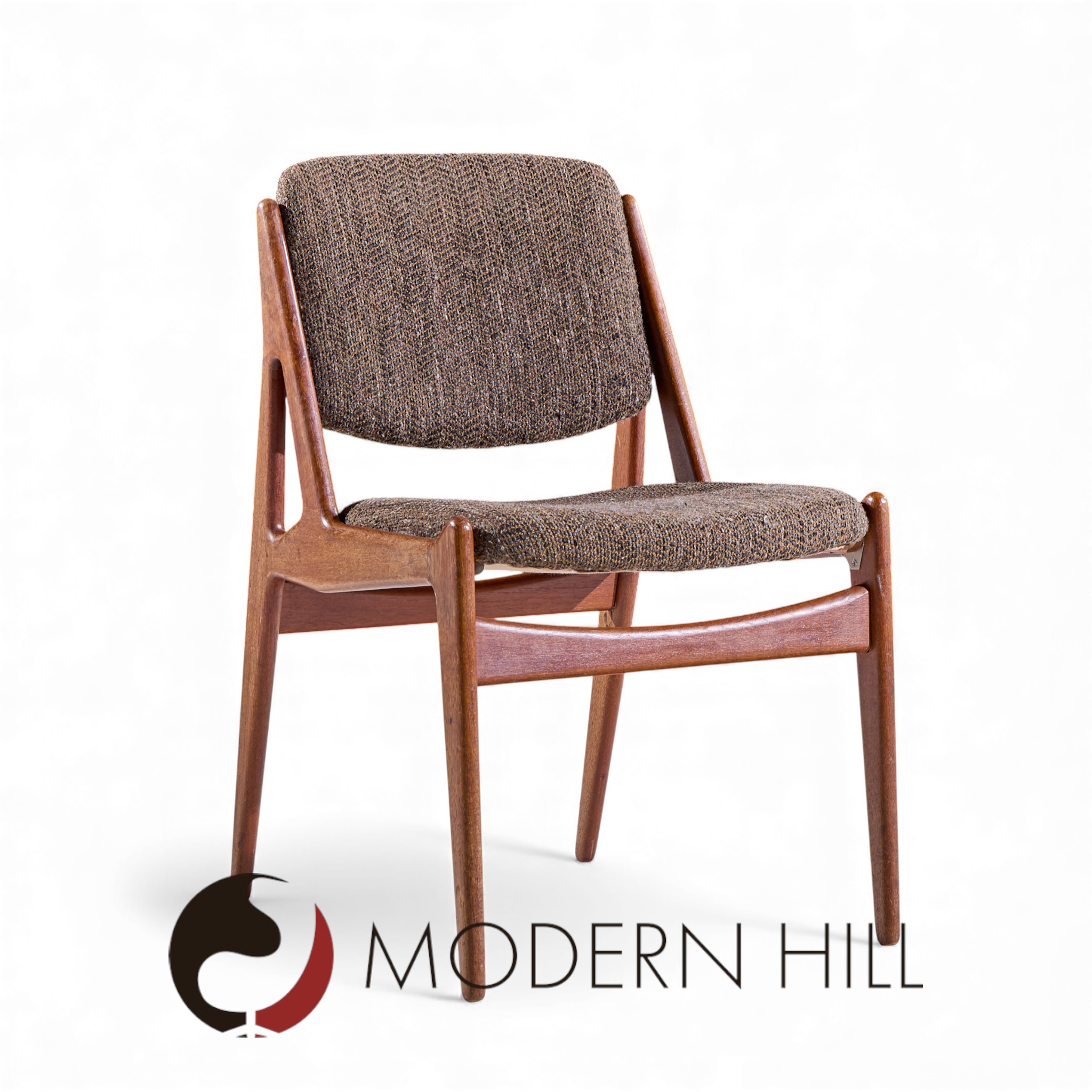 Arne Vodder for Sibast Elle and Ella Mid Century Danish Teak Dining Chairs - Set of 6