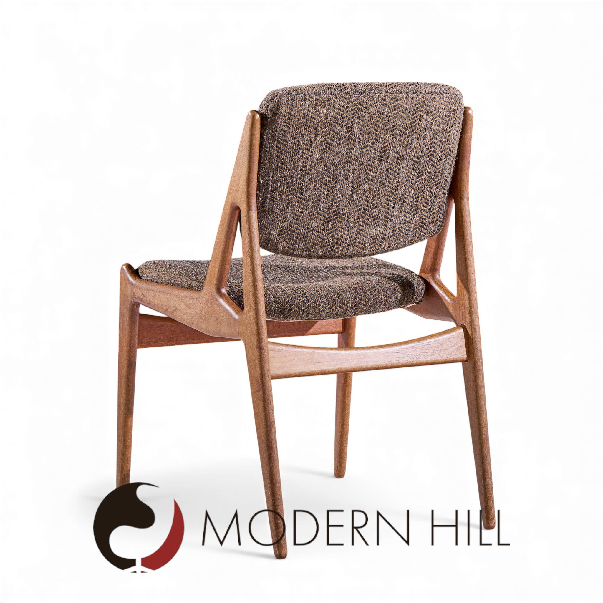 Arne Vodder for Sibast Elle and Ella Mid Century Danish Teak Dining Chairs - Set of 6