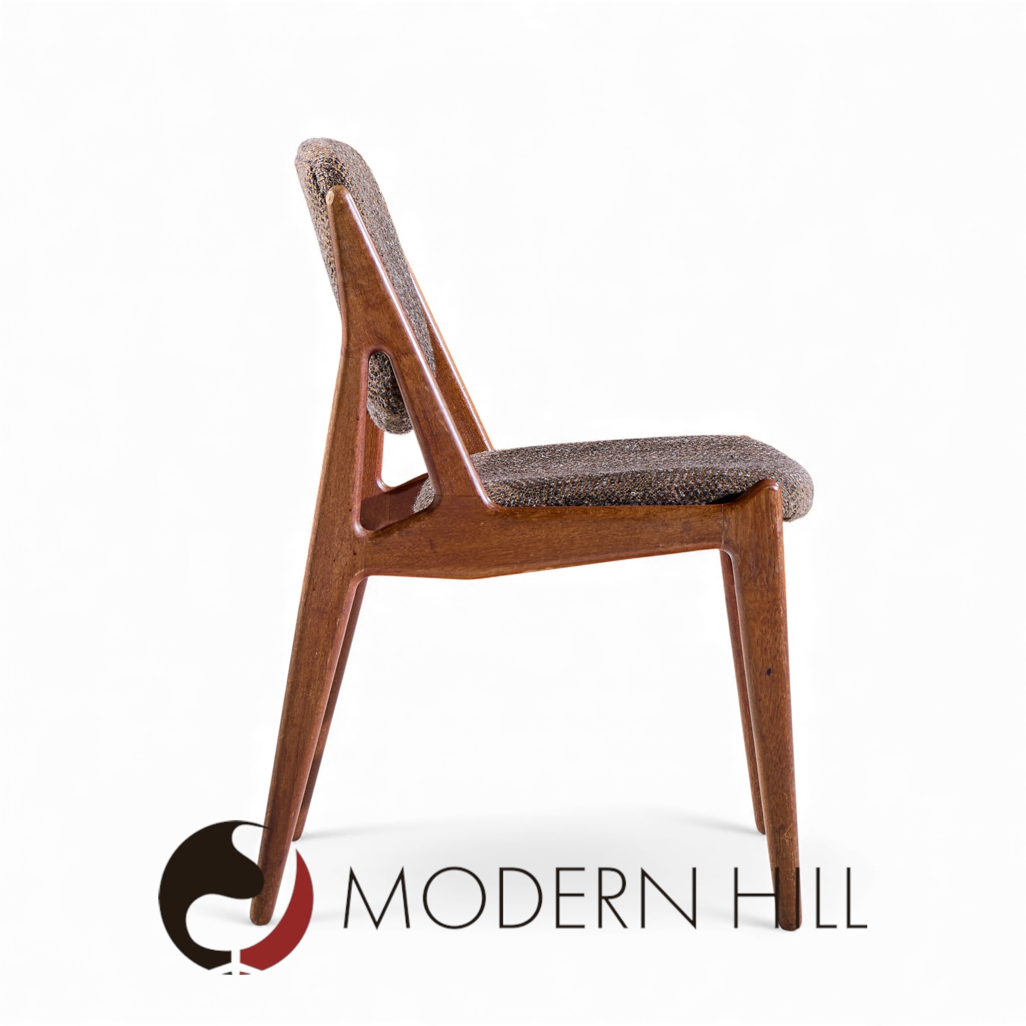 Arne Vodder for Sibast Elle and Ella Mid Century Danish Teak Dining Chairs - Set of 6