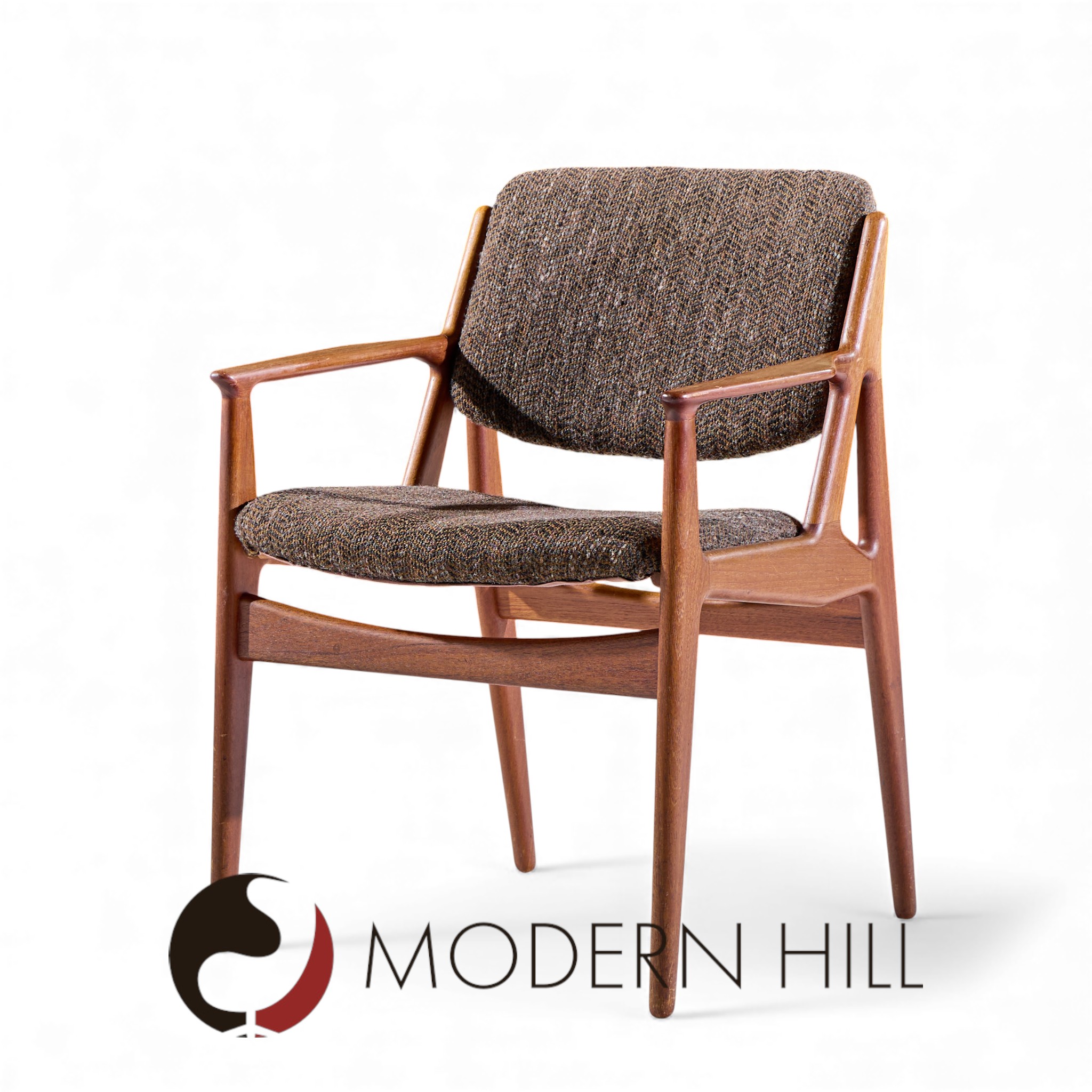 Arne Vodder for Sibast Elle and Ella Mid Century Danish Teak Dining Chairs - Set of 6