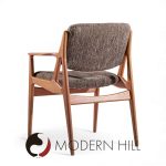 Arne Vodder for Sibast Elle and Ella Mid Century Danish Teak Dining Chairs - Set of 6