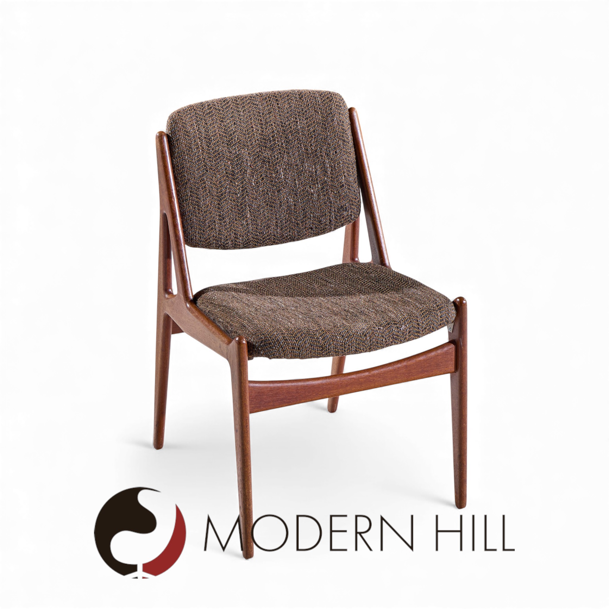 Arne Vodder for Sibast Elle and Ella Mid Century Danish Teak Dining Chairs - Set of 6