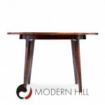 Edward Wormley for Dunbar Mid Century Expanding Dining Table with 2 Leaves