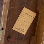 Edward Wormley for Dunbar Model 4568 Mid Century Lacquered Steel and Mahogany Bookcase