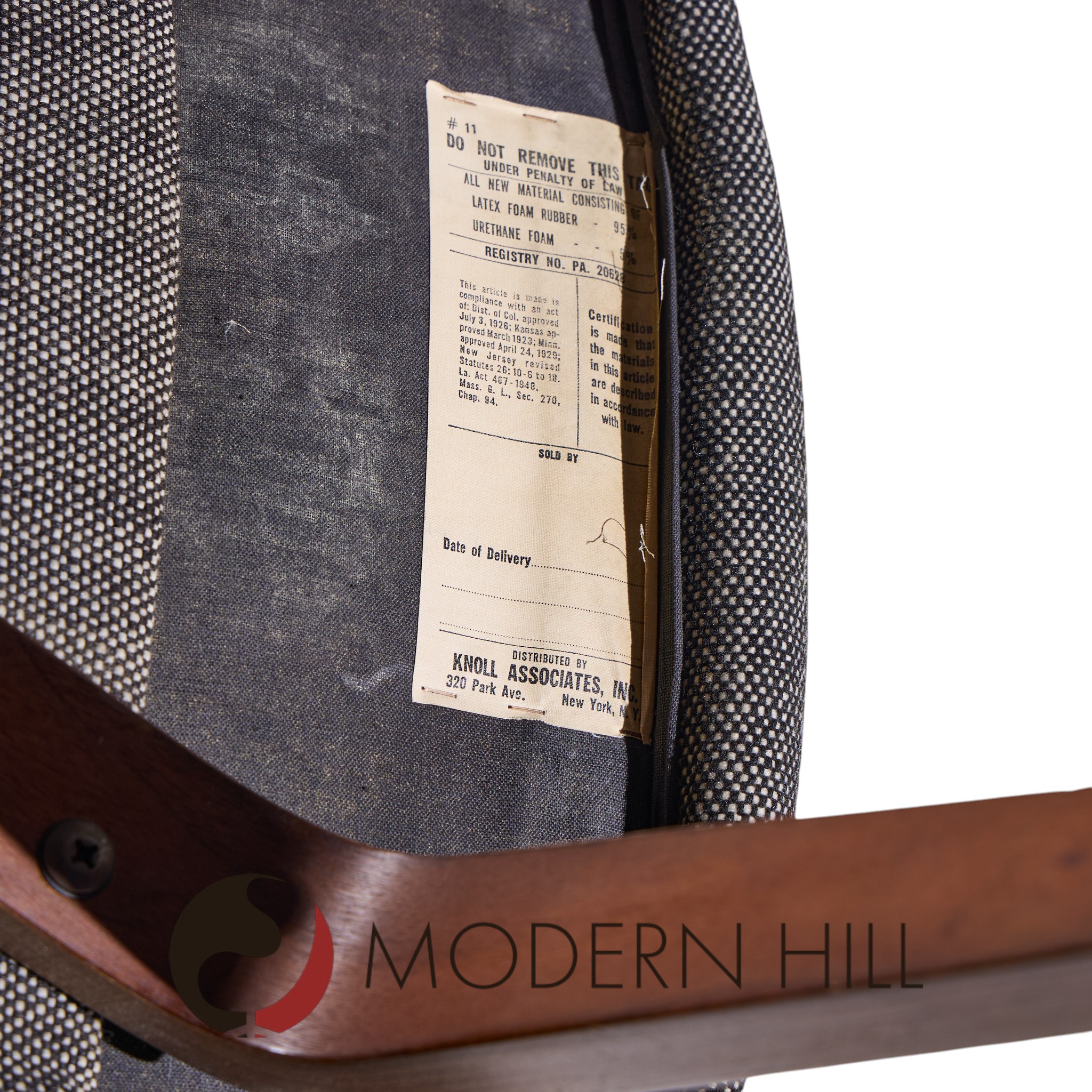 Eero Saarinen for Knoll Mid Century Bentwood Executive Dining Chairs - Pair