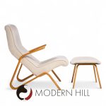 Eero Saarinen for Knoll Mid Century Grasshopper Lounge Chairs – Pair and Ottoman