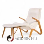 Eero Saarinen for Knoll Mid Century Grasshopper Lounge Chairs – Pair and Ottoman