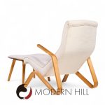 Eero Saarinen for Knoll Mid Century Grasshopper Lounge Chairs – Pair and Ottoman