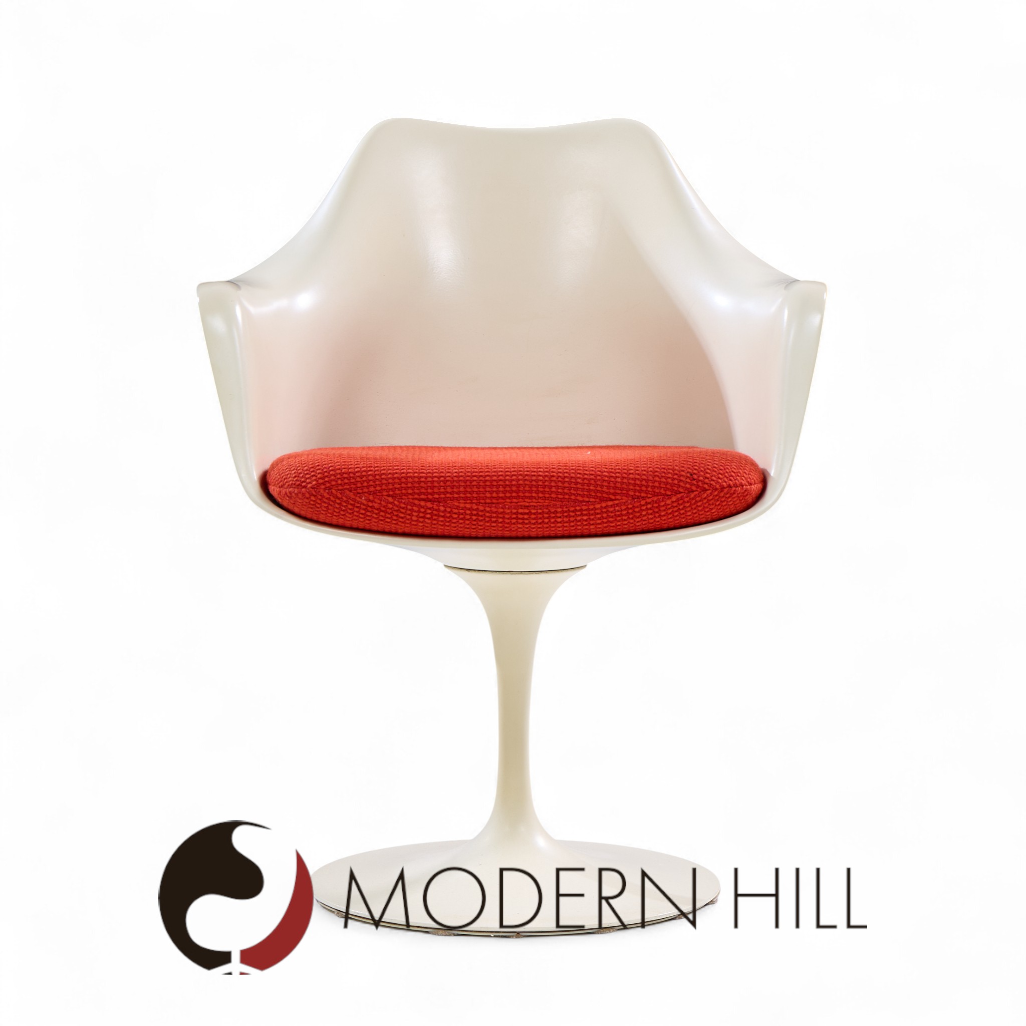 Eero Saarinen for Knoll Mid Century Tulip Armchair Dining Chair