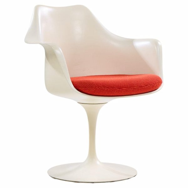 Eero Saarinen for Knoll Mid Century Tulip Armchair Dining Chair