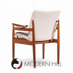 Finn Juhl Model 192 Mid Century Danish Teak Occasional Chair