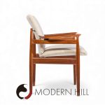 Finn Juhl Model 192 Mid Century Danish Teak Occasional Chair