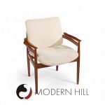 Finn Juhl Model 192 Mid Century Danish Teak Occasional Chair