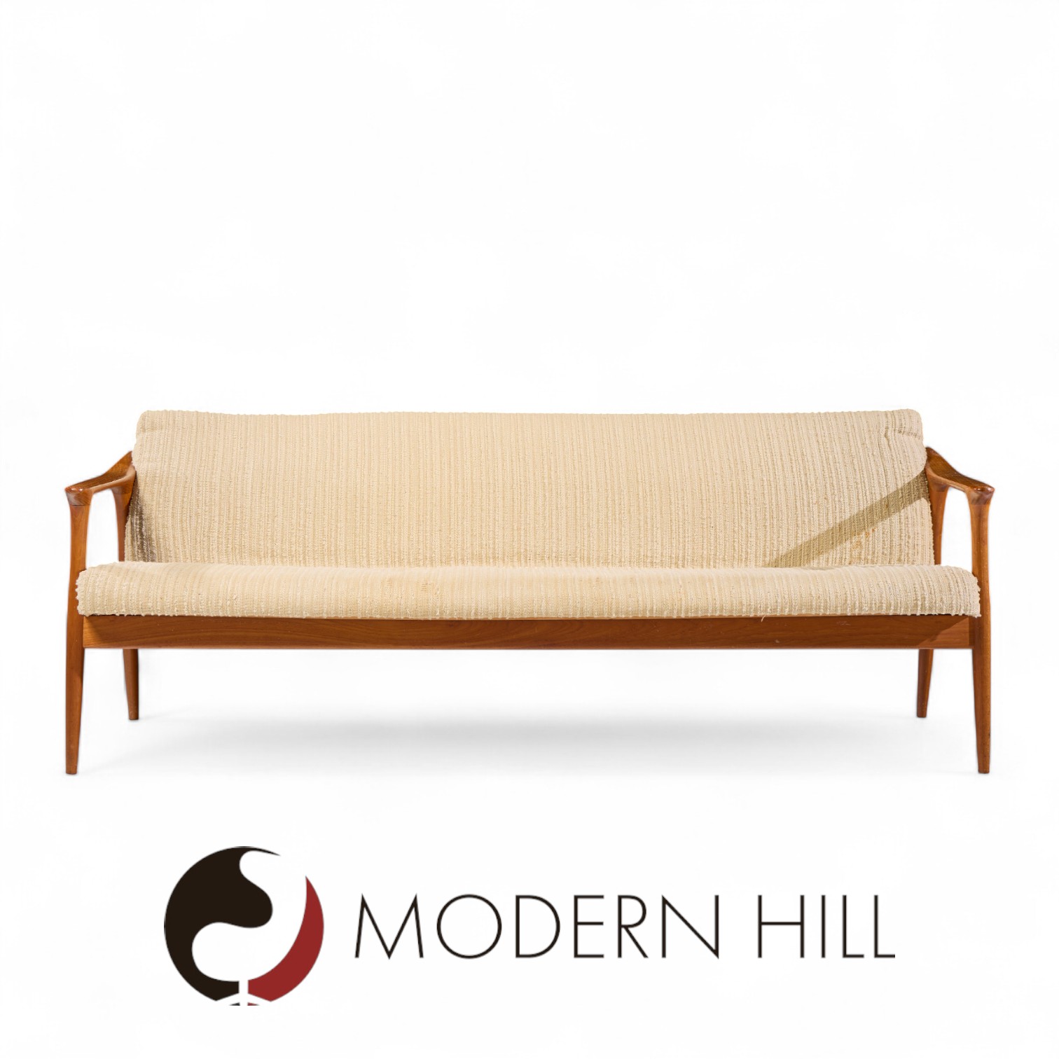 Grete Jalk Mid Century Danish Teak Sofa
