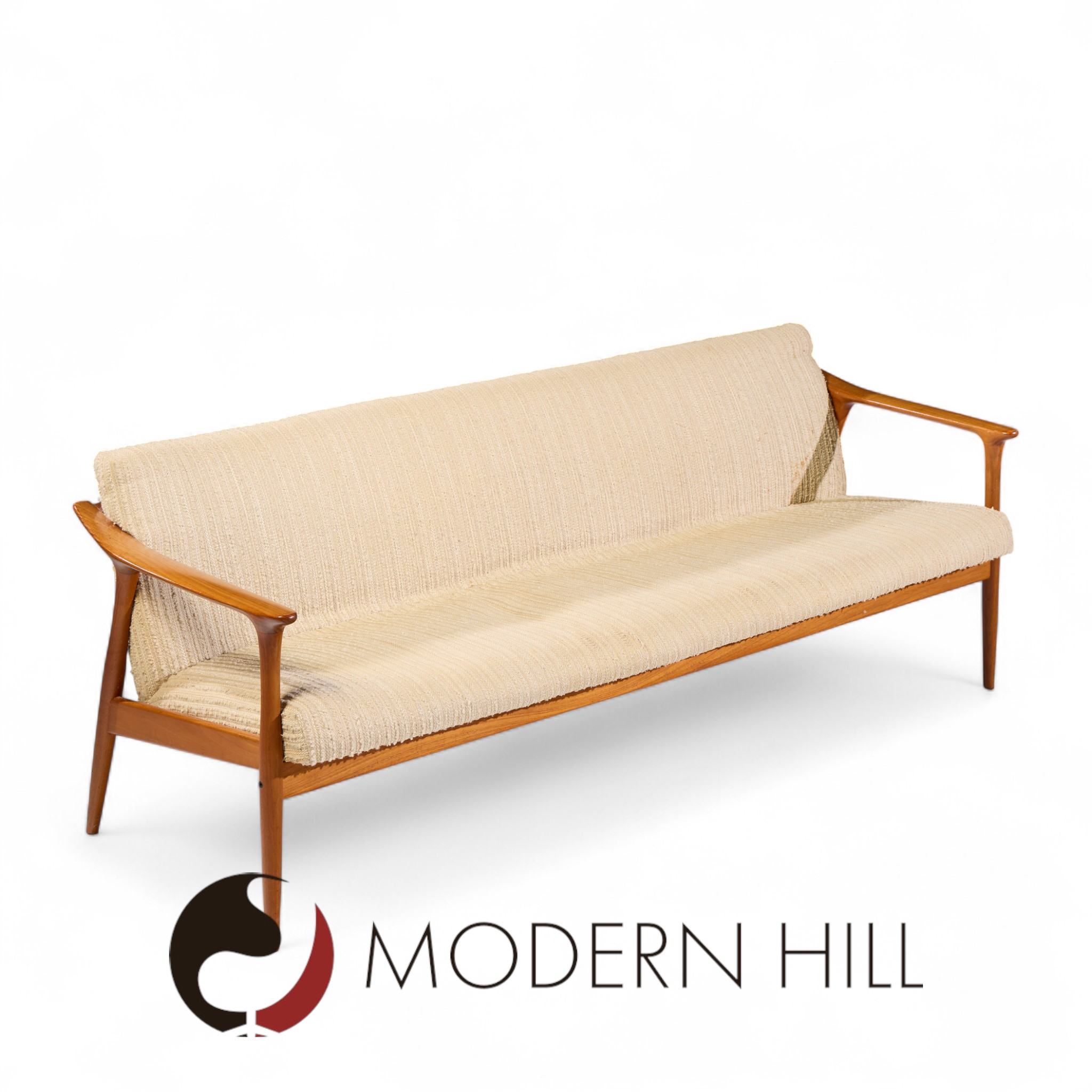 Grete Jalk Mid Century Danish Teak Sofa