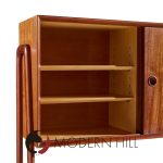 Gunni Omann for Omann Jun Model 3 Mid Century Danish Teak Credenza and Hutch | Mid Century Modern Furniture - Mid Century Furniture Chicago Gunni Omann for Omann Jun Model 3 Mid Century Danish Teak Credenza and Hutch