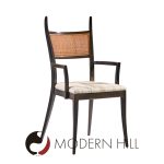 Harvey Probber Gazelle Mid Century Ebonized Mahogany Dining Chairs - Set of 6