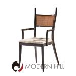 Harvey Probber Gazelle Mid Century Ebonized Mahogany Dining Chairs - Set of 6