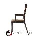 Harvey Probber Gazelle Mid Century Ebonized Mahogany Dining Chairs - Set of 6