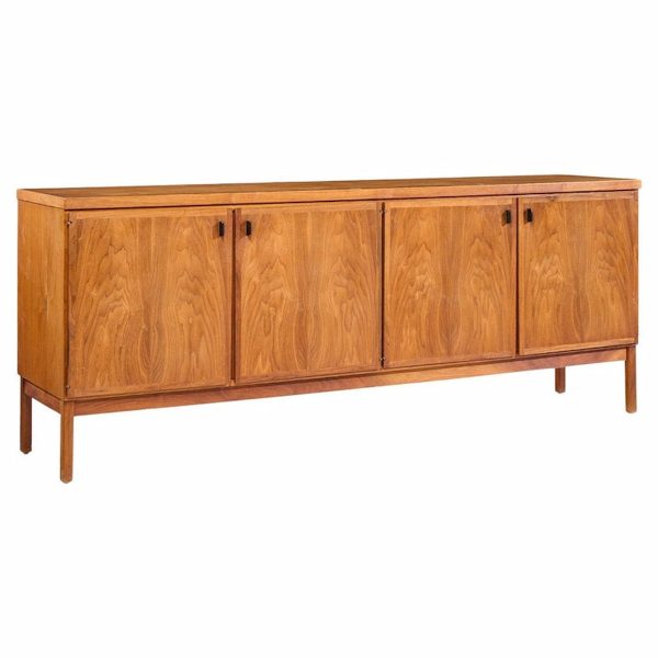 Jack Cartwright for Founders Mid Century Walnut Credenza