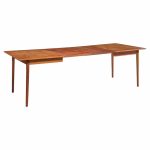 Jack Cartwright for Founders Mid Century Walnut Expanding Walnut Dining Table with 2 Leaves | Mid Century Modern Furniture - Mid Century Furniture Chicago Jack Cartwright for Founders Mid Century Walnut Expanding Walnut Dining Table with 2 Leaves