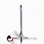 John Mascheroni Mid Century Aluminum Tube Floor Lamps - Pair