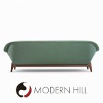 Karl Edvard Korseth Mid Century Norwegian Teak Mexico Sofa