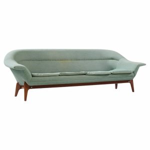 karl edvard korseth mid century norwegian teak mexico sofa