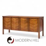 Kent Coffey Perspecta Mid Century Walnut Buffet Credenza