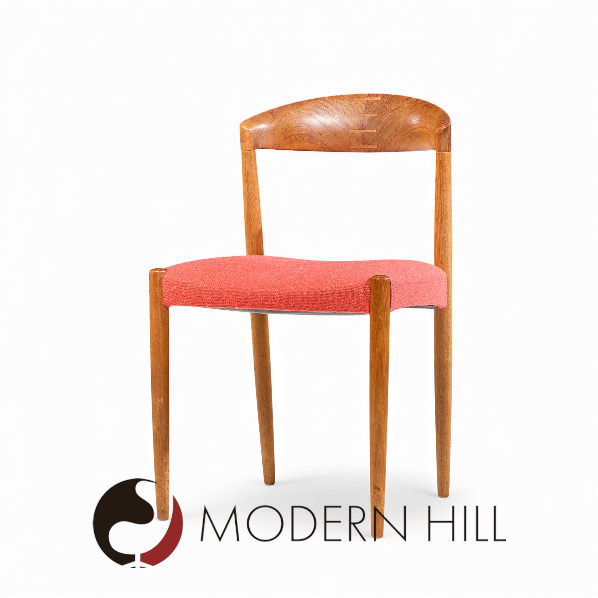 Knud Andersen Model Ka120 Mid Century Danish Dining Chairs - Set of 8