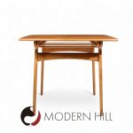 Knud Andersen for Jca Jensen Mid Century Danish Teak Hidden Leaf Dining Table