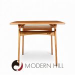 Knud Andersen for Jca Jensen Mid Century Danish Teak Hidden Leaf Dining Table