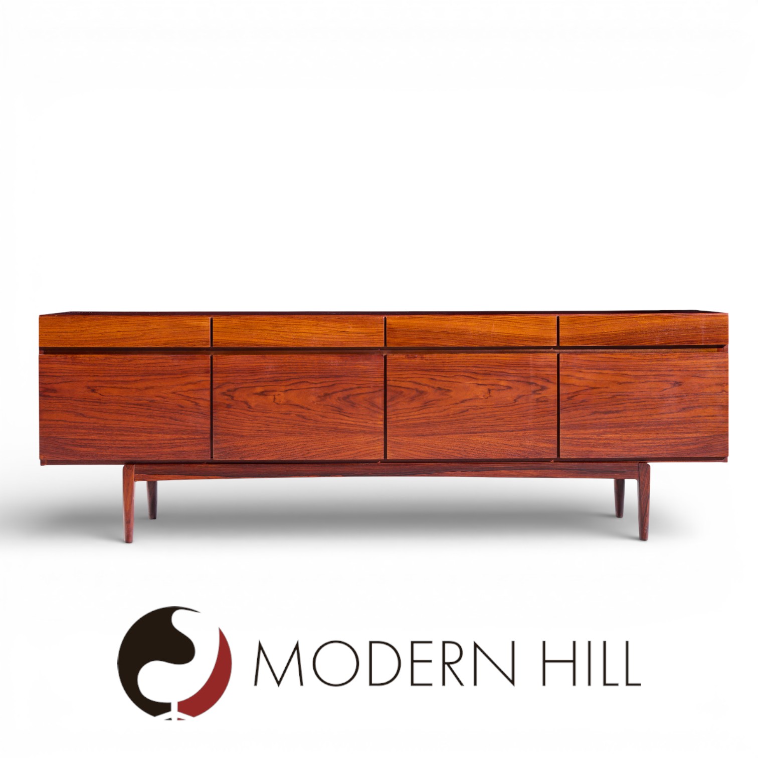 Kofod Larsen for Faarup Møbelfabrik Mid Century Danish Rosewood Credenza