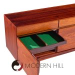 Kofod Larsen for Faarup Møbelfabrik Mid Century Danish Rosewood Credenza