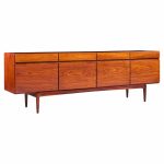 Kofod Larsen for Faarup Møbelfabrik Mid Century Danish Rosewood Credenza